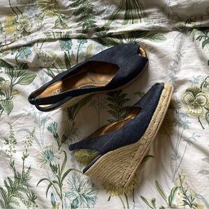 Y2K Chicos Denim Espadrille Wedges